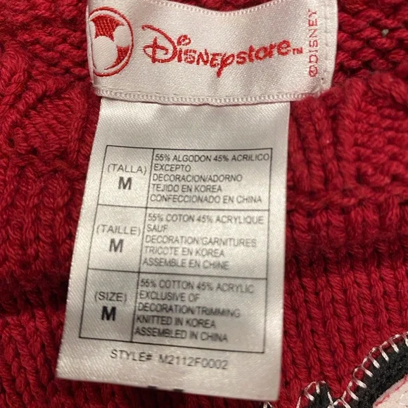 EUC Minnie Mouse Disney Vintage  sweater. - Picture 2 of 4
